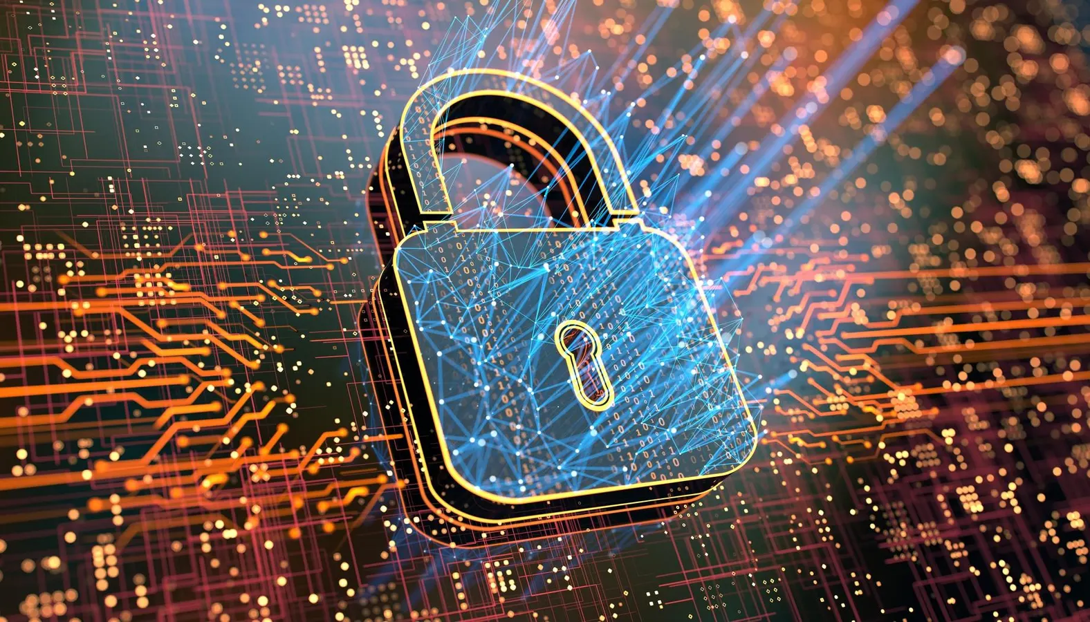 Digital security padlock